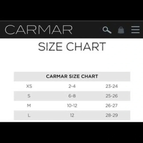 CARMAR BEATRICE Zip Front Black Denim Mini Skirt Distressed Raw hem Size 24 - Picture 11 of 11